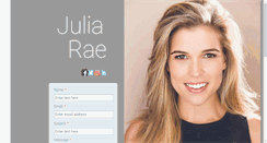 Desktop Screenshot of juliarae.com